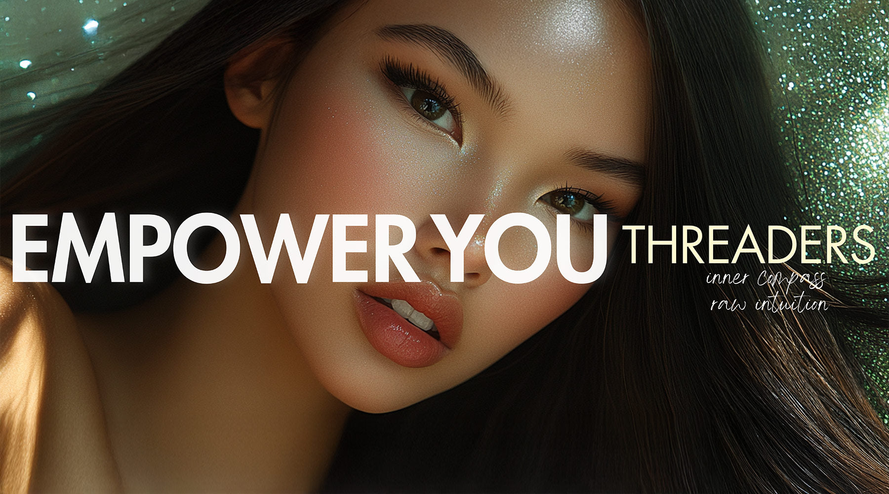 GLAMOUR Cover Moment: Empower You Threaders in 18k Gold