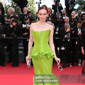Agatha Maksimova at Cannes 2026 — Naude Bourn Eve Necklace & Bloodline Ring 18k White Gold