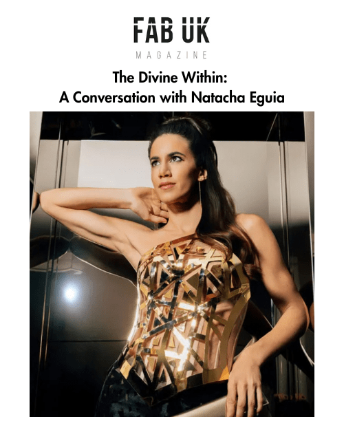 Naude Bourn Haute Couture Meets High Jewelry Featured in FAB UK Magazine | The Divine Within Editorial