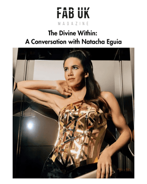Naude Bourn Haute Couture Meets High Jewelry Featured in FAB UK Magazine | The Divine Within Editorial