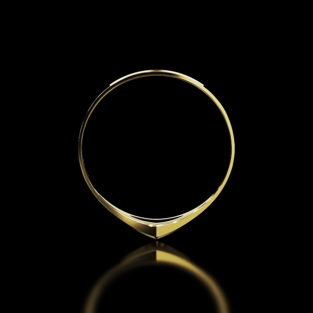 18 Karat Yellow Gold Architectural Collar Necklace – La Architect - NAUDE BOURN