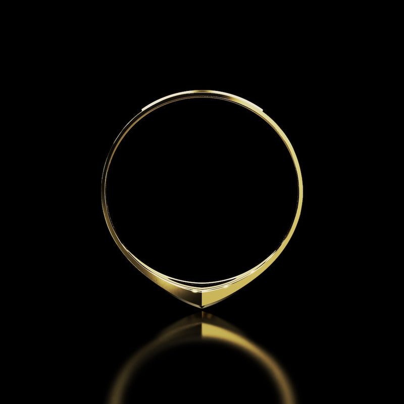 18 Karat Yellow Gold Architectural Collar Necklace – La Architect - NAUDE BOURN