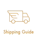 Infographic of a shipping guide, showcasing eco-friendly packaging and ethical luxury, highlighting the sustainable jewelry brand's commitment to sustainable practices in both product and packaging.
