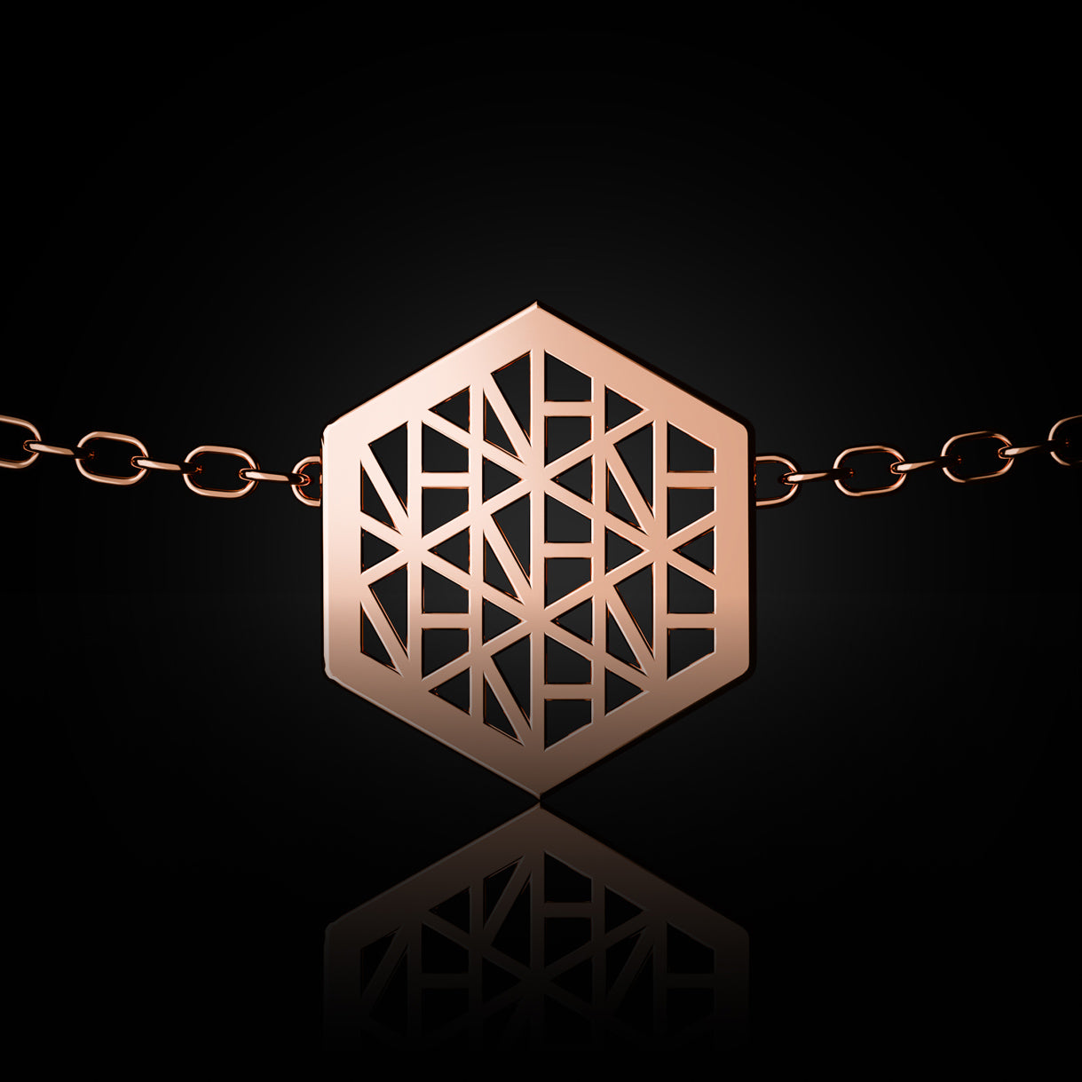 EMBRACE YOU | 18K Rose Gold Layered Necklace | Handcrafted Artisan Jewelry | Naude Bourn