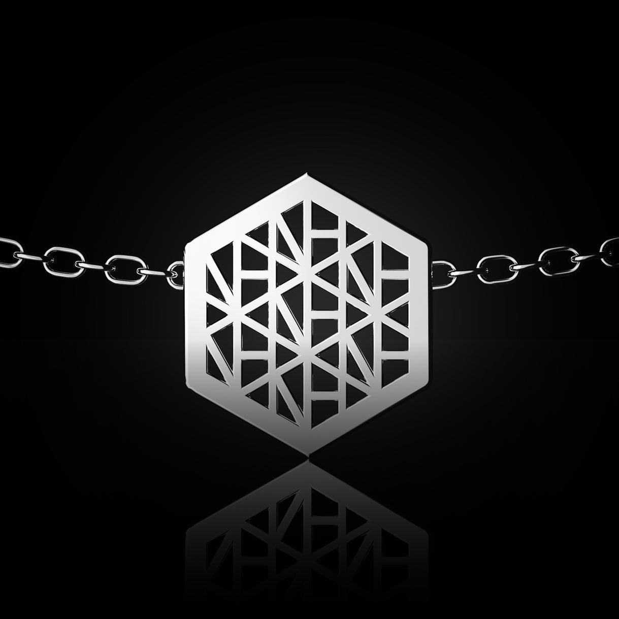 Embrace You Necklace in Surge White Gold – 18k gold design styled for clean layering or minimalist wear, shown in Whisper Gallery by Naude Bourn. Sustainable gold jewelry, ethical jewelry, handcrafted artisan jewelry, fine jewelry, high-end jewelry, and ethical luxury. A refined design from sustainable jewelry brands and a unique jewelry gift in white gold.