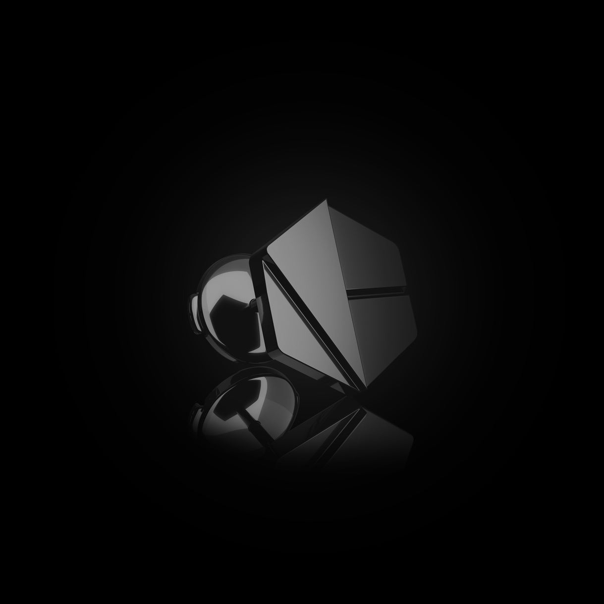 Hear You Medium Stud in Stealth Black Gold – La Pousette back, solid gold earring for the mystic in command, shaped with intention by Naude Bourn. Sustainable gold jewelry, ethical jewelry, handcrafted artisan jewelry, fine jewelry, high-end jewelry, and ethical luxury. A bold design from sustainable jewelry brands and a unique jewelry gift in black gold.