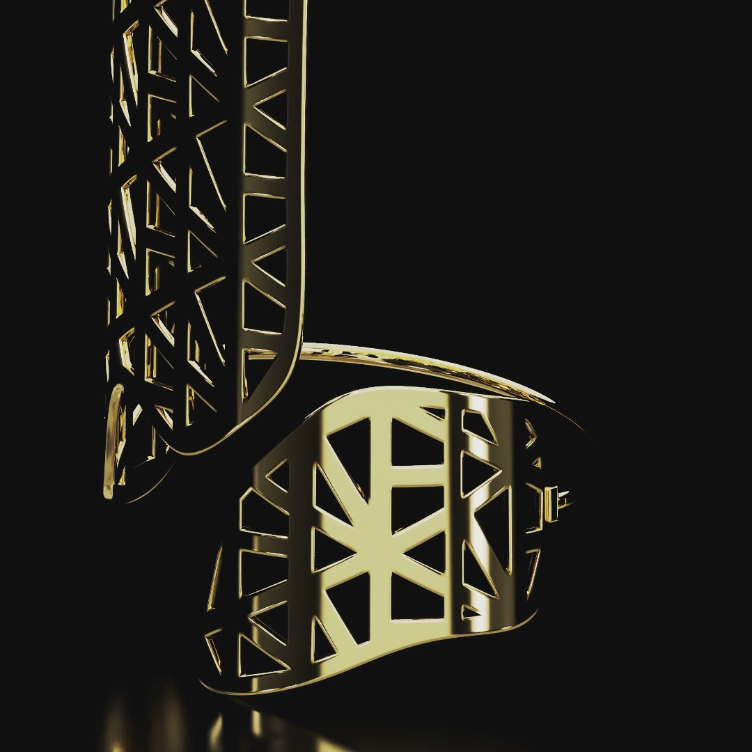 18 Karat Yellow Gold Diamond Carapace Body Jewel – La Relique